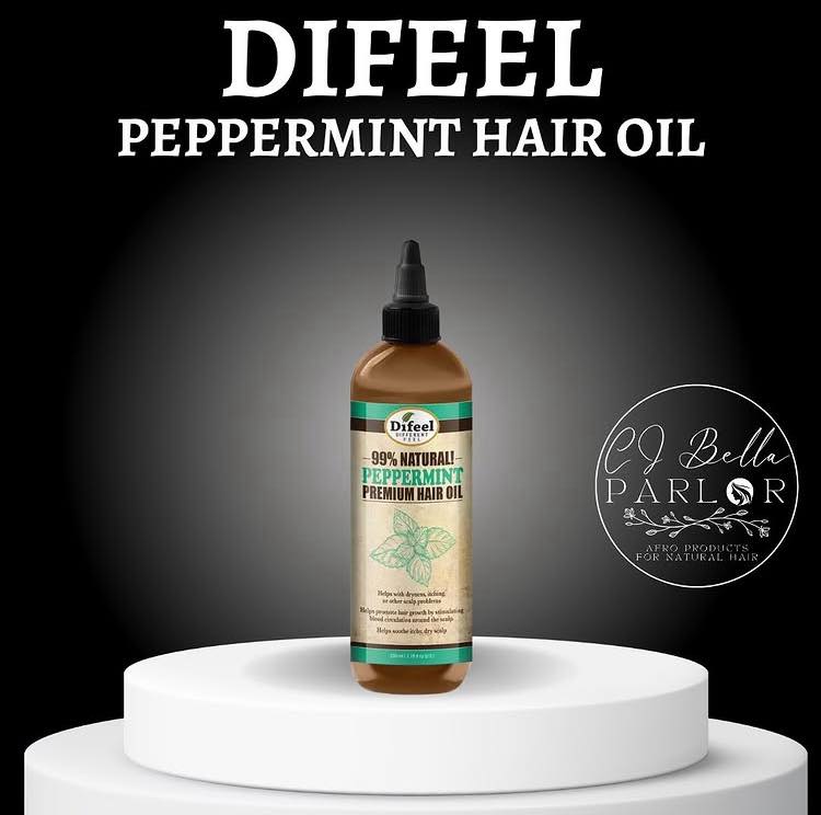 Peppermint Hair Oil