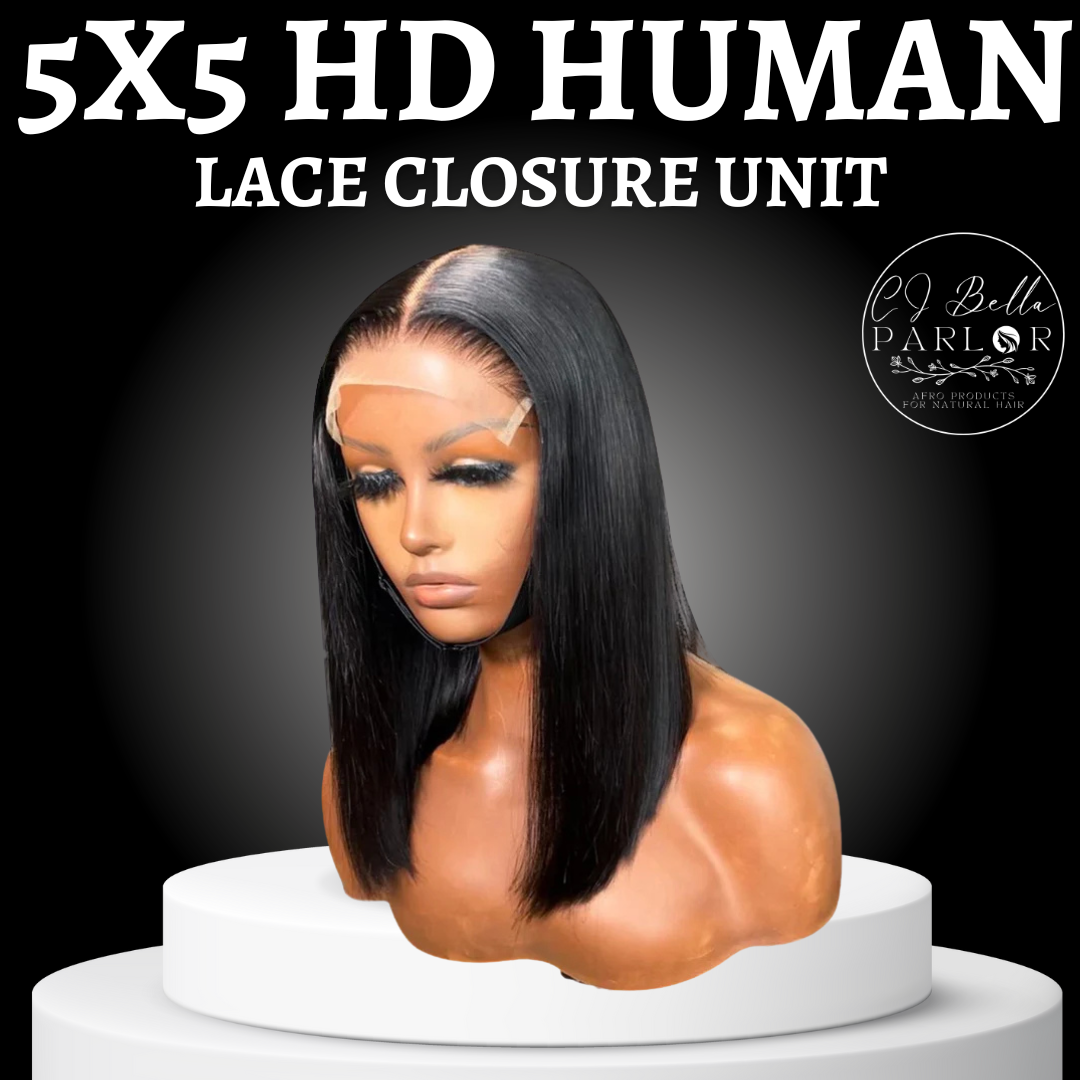5x5 HD Closure Unit | 180% Density