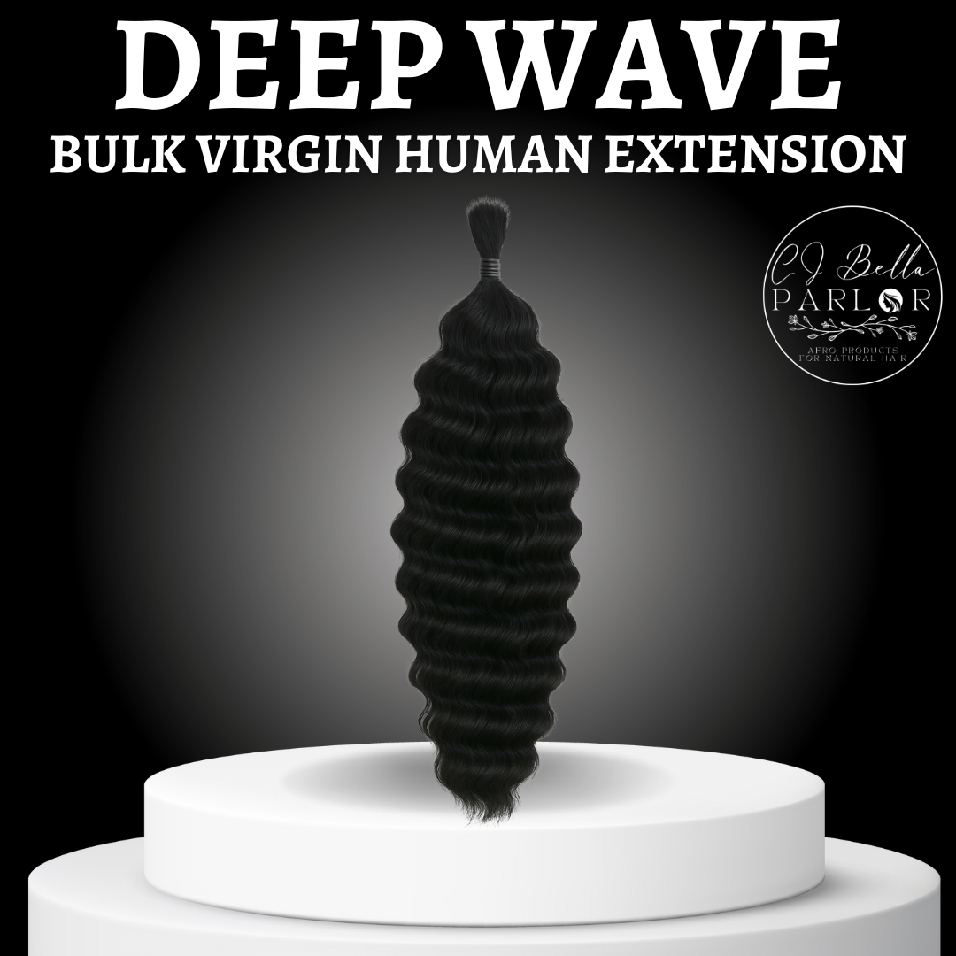 Virgin Deep Wave Bulk Human Extensions